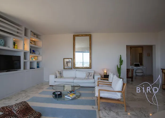 Smart Flat In Sea View Ac Parking And Pool Apartament *