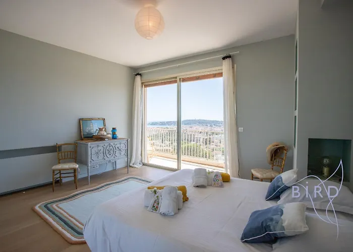 Smart Flat In Sea View Ac Parking And Pool * Antibes