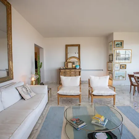 Smart Flat In Sea View Ac Parking And Pool Apartamento Antibes