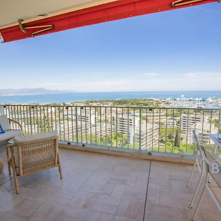 Smart Flat In Sea View Ac Parking And Pool Apartment *