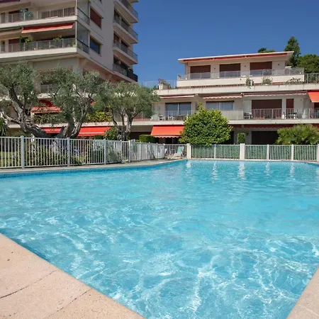 Smart Flat In Sea View Ac Parking And Pool Lägenhet Antibes