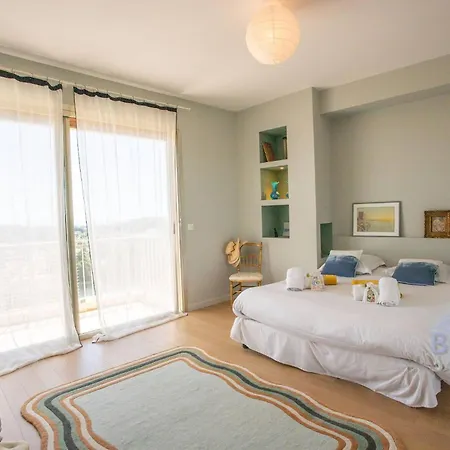 Smart Flat In Sea View Ac Parking And Pool Apartament Antibes