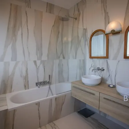 Smart Flat In Sea View Ac Parking And Pool Lägenhet Antibes