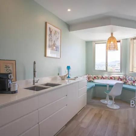 Smart Flat In Sea View Ac Parking And Pool Apartamento Antibes