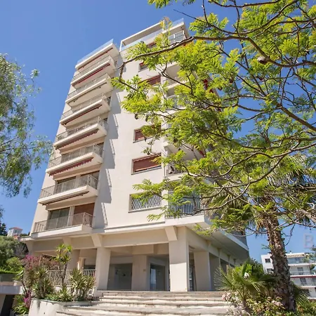 Lägenhet Smart Flat In Sea View Ac Parking And Pool