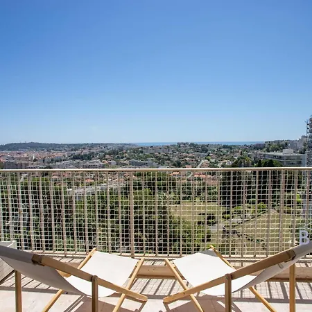 Lägenhet Smart Flat In Sea View Ac Parking And Pool *
