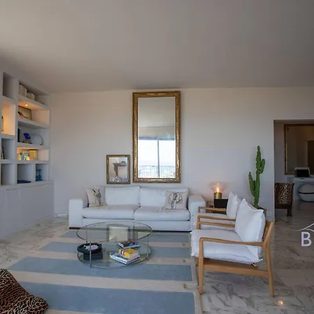 Lägenhet Smart Flat In Sea View Ac Parking And Pool Antibes
