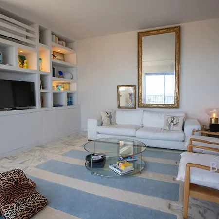 Smart Flat In Sea View Ac Parking And Pool Lägenhet *