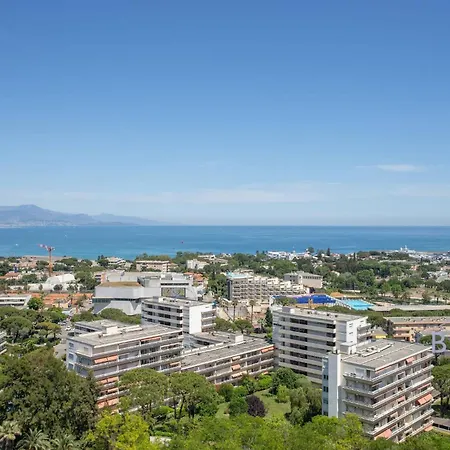 Smart Flat In Sea View Ac Parking And Pool * Antibes
