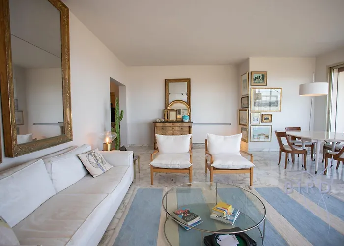 Smart Flat In Sea View Ac Parking And Pool Appartamento Antibes