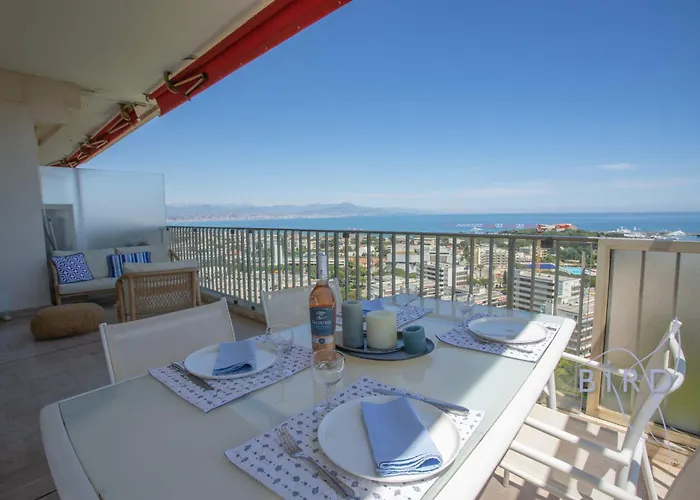 Smart Flat In Sea View Ac Parking And Pool Antibes